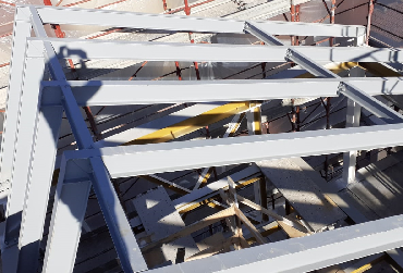 strutture metalliche per capannoni - opere di carpenteria metallica, opere da fabbro eseguite dalla carpenteria global